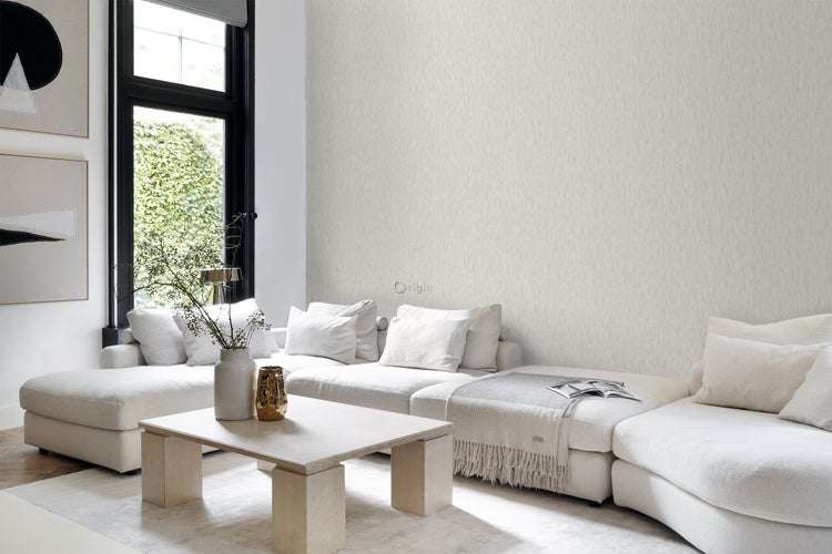 Origin Wallcoverings Tapete Stein-Optik Hellbeige - 53 cm x 10.05 m - 347585