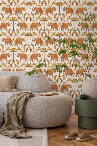 Dekorative Vase mit gerippter Oberfläche