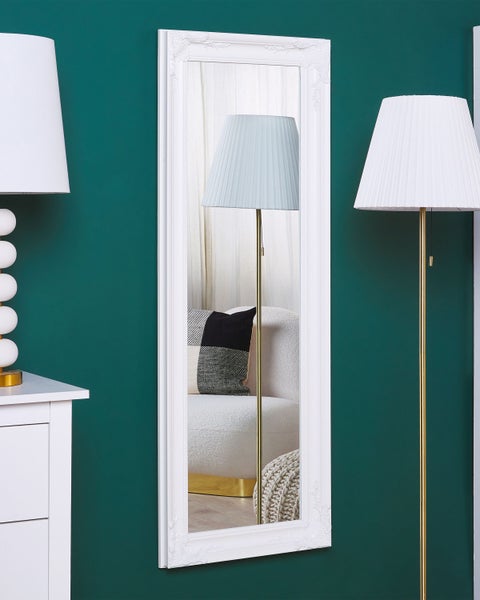 Wandspiegel VARS 51 cm 141 cm Weiß