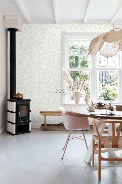 Dekorplatte mit Pflanzenmuster