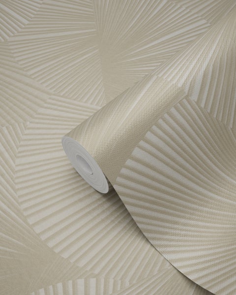 Origin Wallcoverings Tapete 3D-Muster Taupe - 0.53 x 10.05 m - 348043