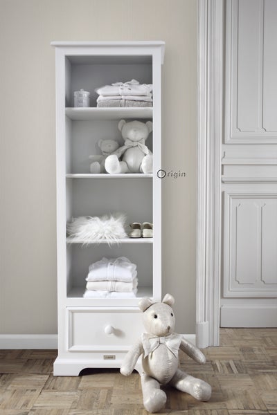 Origin Wallcoverings Tapete feine Streifen Beige - 53 cm x 10.05 m - 346808