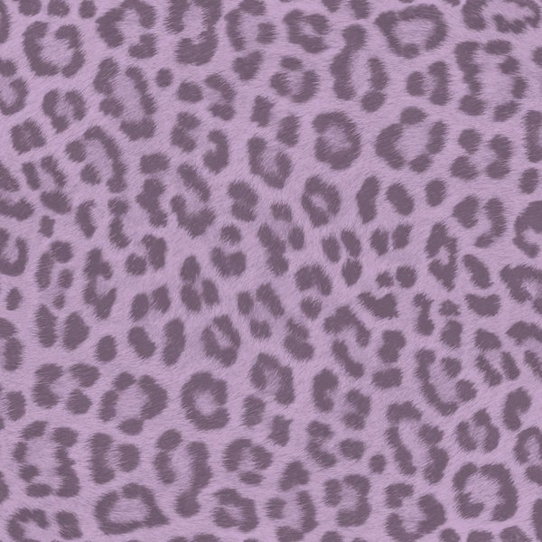ESTAhome Tapete Leopardenmuster Violett - 50 x 900 cm - 131437