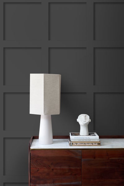 Origin Wallcoverings Tapete Holzwandverkleidung Antrazitgrau - 50 x 900 cm - 347957