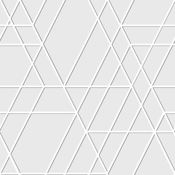 ESTAhome Tapete 3D-Muster Hellgrau - 50 x 900 cm - 139599