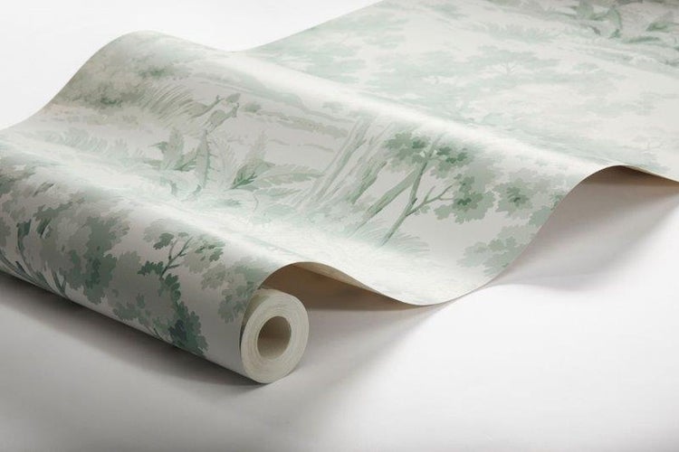 Tapetenrolle mit Waldmotiv