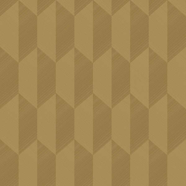 Origin Wallcoverings Tapete 3D Muster Ockergelb - 50 x 900 cm - 348038