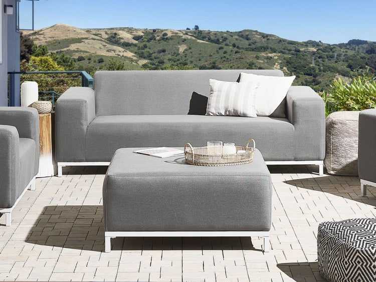 Gartensofa 3-Sitzer ROVIGO Grau