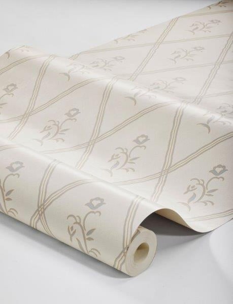 Borastapeter Tapete Blumen Beige - 53 cm x 10.05 m - 660839