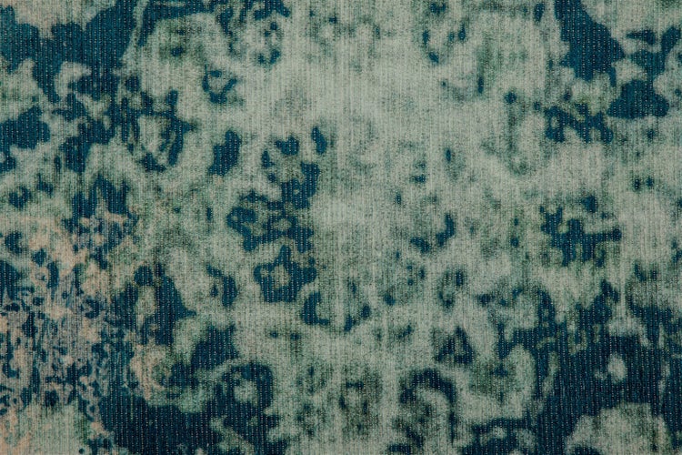Flachflor Teppich Orion Grün Vintage 160 x 230 cm