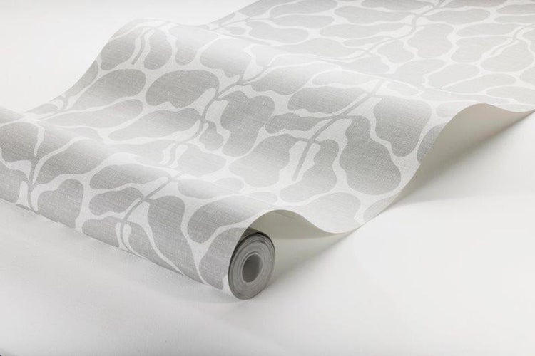Borastapeter Tapete Blätter Grau - 49 cm x 10.05 m - 660815