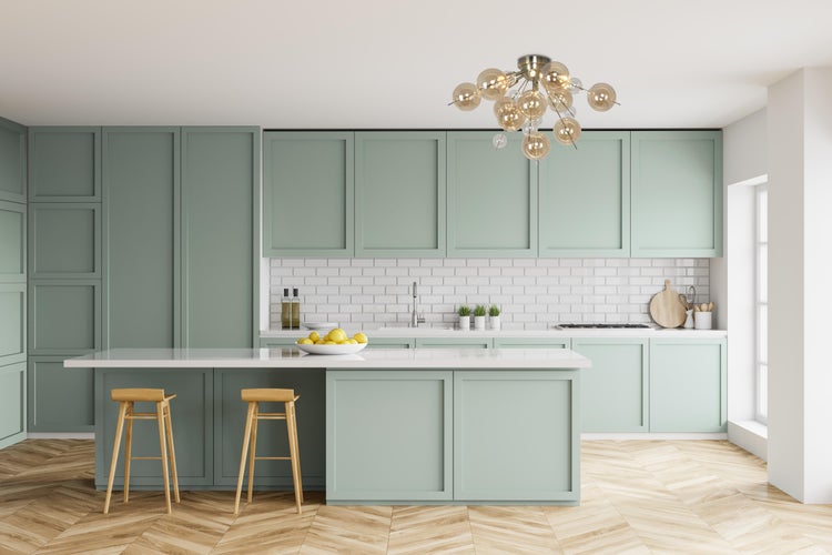 Technische Zeichnung einer Deckenleuchte mit einem Durchmesser von 570 Millimeter und einer Höhe von 380 Millimeter.