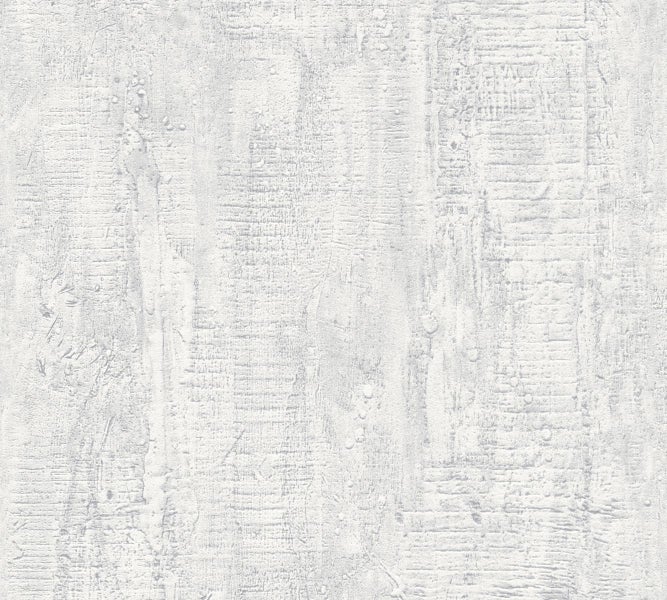 Nahaufnahme einer strukturierten Tapete mit verschiedenen Dekorationsgegenständen