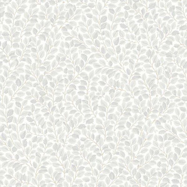 Borastapeter Tapete Blätter Grau - 53 cm x 10.05 m - 660371