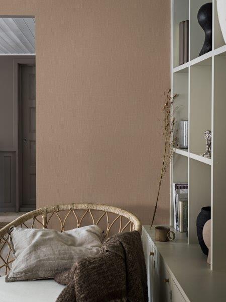 Textiltapete mit leichter Struktur