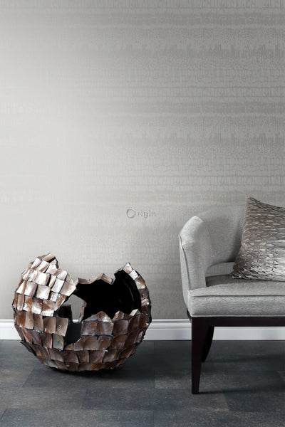 Origin Wallcoverings Tapete Tierhautmuster Taupe - 53 cm x 10.05 m - 346650