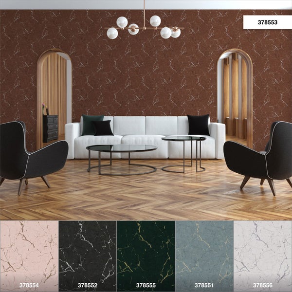 Tapete mit Marmoroptik für Wandgestaltung