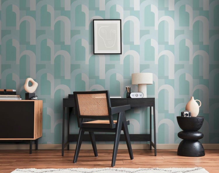 Skizze einer Pendelleuchte mit Größenangaben