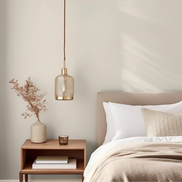 MissPompadour extramatte Wandfarbe 2.5L Beige mit Kaschmir - sehr hohe Deckkraft - geruchsneutrale, spritzfreie Farbe - atmungsaktive, wasserbasierte Innenfarbe/Deckenfarbe - Die Wertvolle