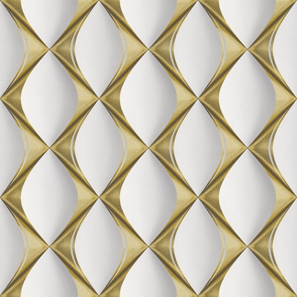 Esszimmer mit Holztisch, Stühlen und dekorativer Wandgestaltung