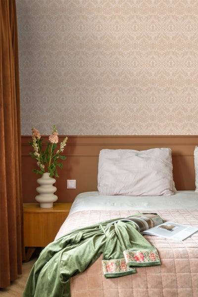 ESTAhome Tapete Ornamente Hellrosa - 50 x 900 cm - 139639