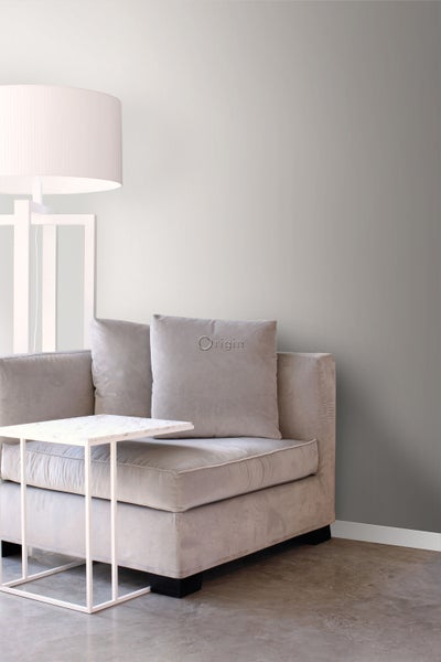 Origin Wallcoverings Tapete Uni Warmgrau - 53 cm x 10.05 m - 346501