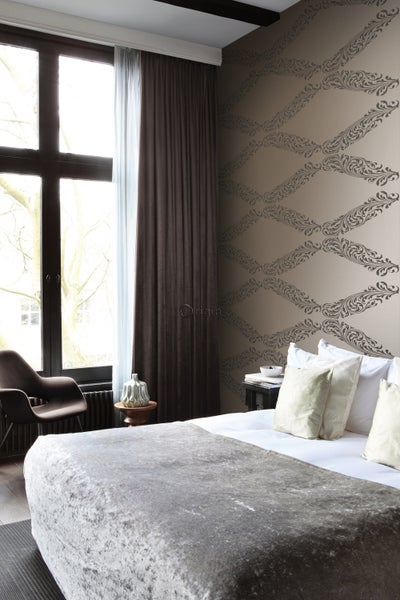 Origin Wallcoverings Tapete Ornamente Bronze und Braun - 53 cm x 10.05 m - 345747
