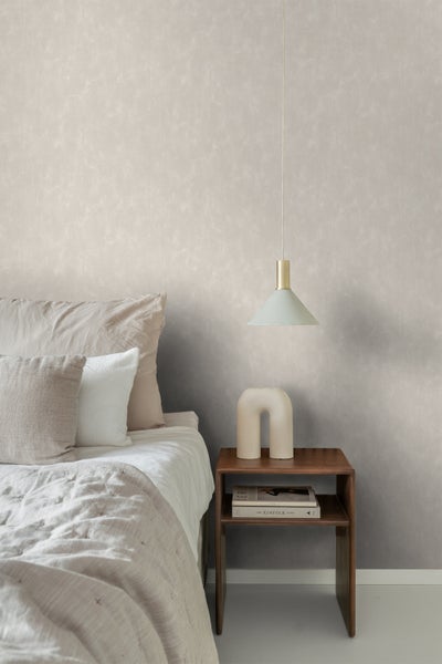 ESTAhome Tapete mit malerischem Effekt Beige - 53 cm x 10.05 m - 148720