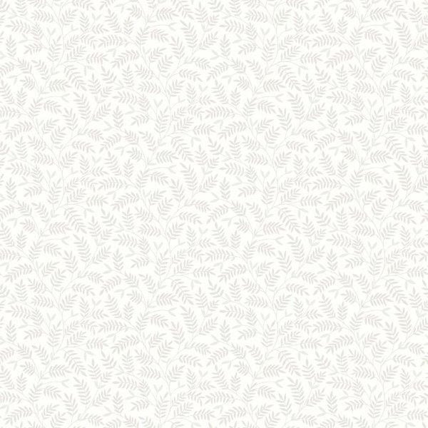 Borastapeter Tapete Blätter Grau - 53 cm x 11.2 m - 660126