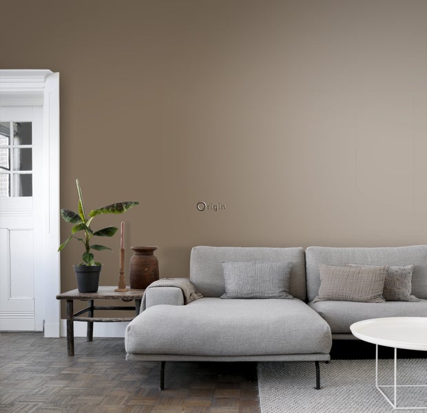 Origin Wallcoverings Tapete Uni Bronze - 53 cm x 10,05 m - 345707