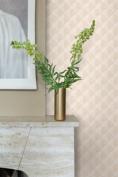 Origin Wallcoverings Tapete 3D Muster Hellbeige - 50 x 900 cm - 347987