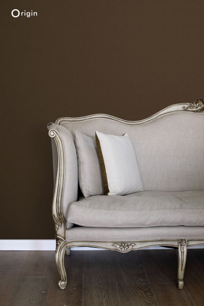 Origin Wallcoverings Tapete kleine Ornamente Braun und Gold - 53 cm x 10.05 m - 345446