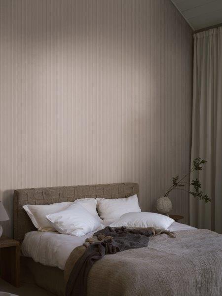 Borastapeter Tapete Streifen Rosa - 53 cm x 10.05 m - 660485