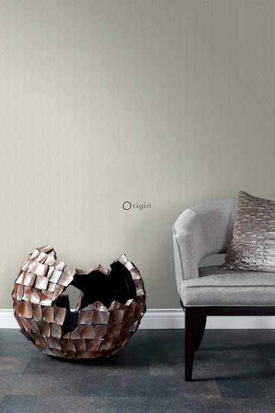 Origin Wallcoverings Tapete Fischgrätmuster Seladongrün - 53 cm x 10.05 m - 347657