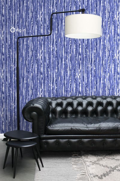 Origin Wallcoverings Tapete Streifen Blau - 53 cm x 10,05 m - 347219