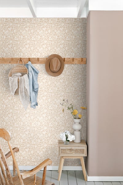 ESTAhome Tapete Blumen Beige - 50 x 900 cm - 131438
