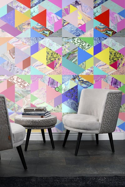 Origin Wallcoverings XXL-Vliestapete Marmor-Optik Mehrfarbig - 50 x 900 cm - 357202