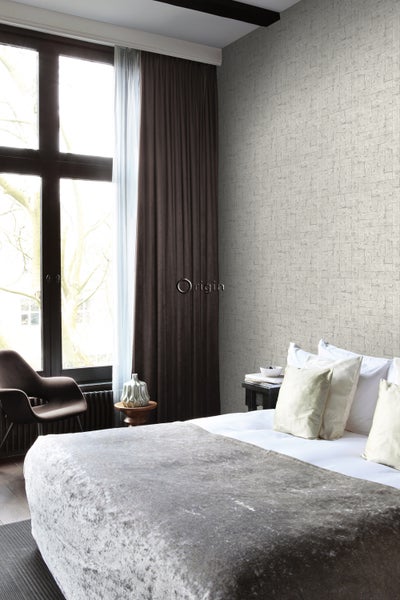 Origin Wallcoverings Tapete Backstein-Optik Beigebraun - 53 cm x 10.05 m - 347569