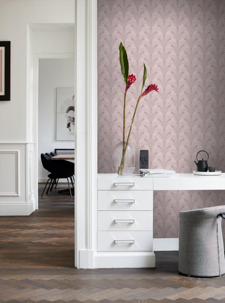 Origin Wallcoverings Tapete Art Decó Muster Violett - 50 x 900 cm - 347969
