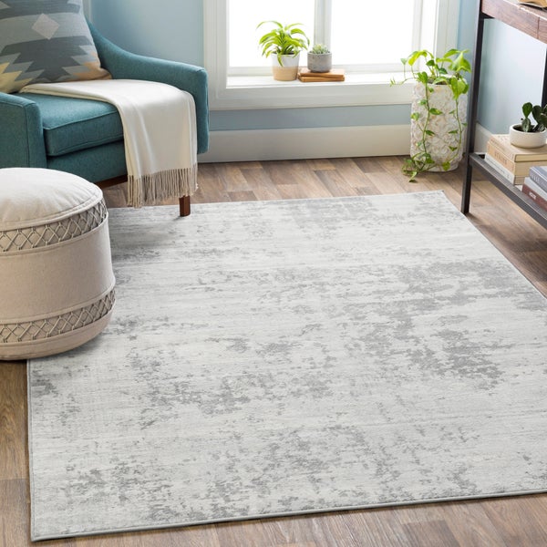 Abstrakt Moderner Teppich Grau/Elfenbein 130x180 cm VICTOIRE