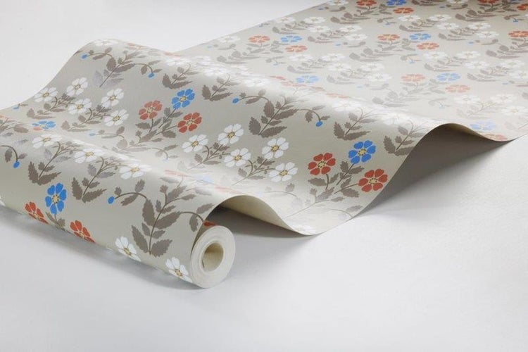 Borastapeter Tapete Blumen Braun - 53 cm x 10.05 m - 660569