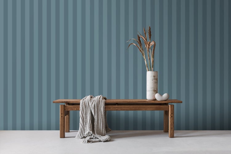 Tapete mit Streifenmuster