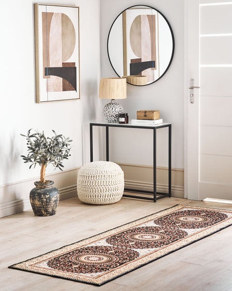 Dekorativer Läufer mit Mandalamuster