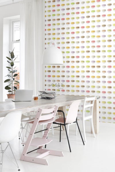 ESTAhome XXL-Vliestapete Macarons Mehrfarbig - 50 x 900 cm - 158103