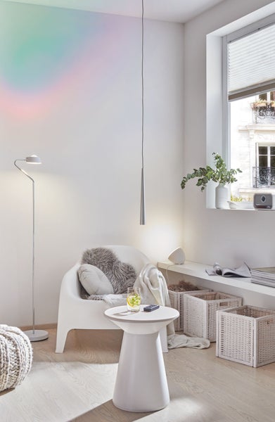 LED Pendelleuchte Gutta 2700K 520lm 7W Alu gebürstet