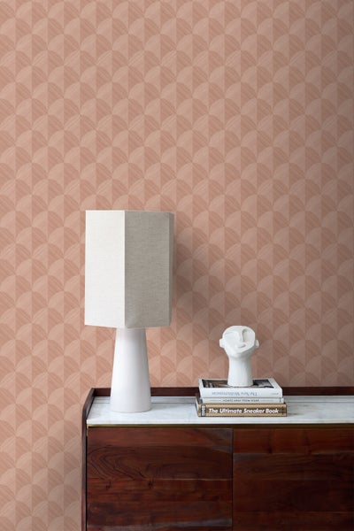 Origin Wallcoverings Tapete 3D Muster Terrakottarosa - 50 x 900 cm - 347989
