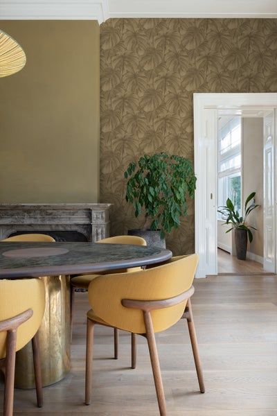Origin Wallcoverings Tapete 3D Muster Blätter Braun - 50 x 900 cm - 347918