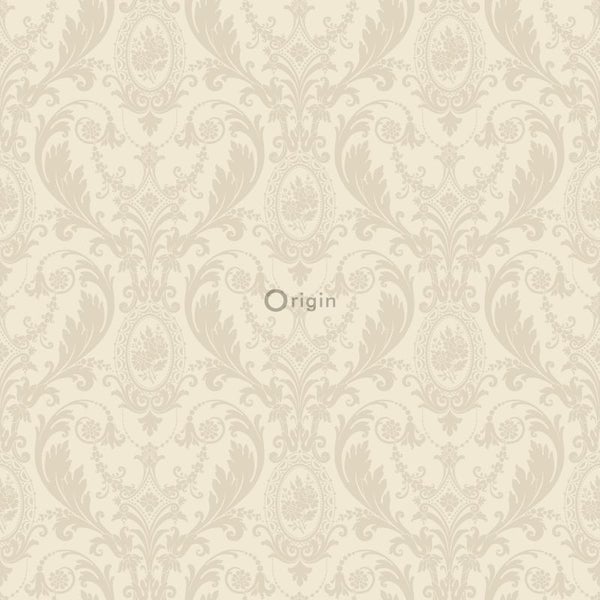 Origin Wallcoverings Tapete Ornamente Beige - 53 cm x 10.05 m - 346216