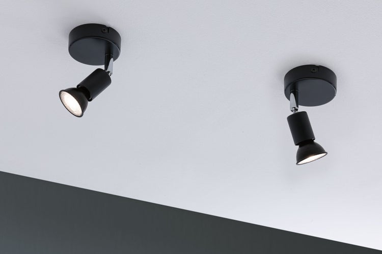 Spotlight Carolina IP44 GU10 230V max. 10W dimmbar Anthrazit, Chrom