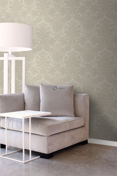 Origin Wallcoverings Tapete Ornamente Beigebraun - 53 cm x 10.05 m - 347038